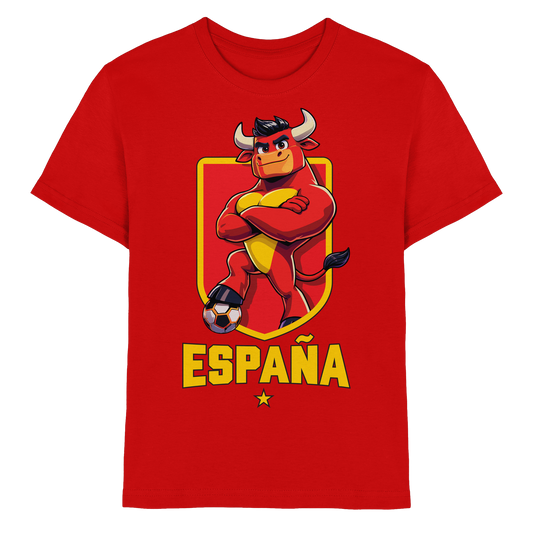 Spain takes the field. - Kids Premium Shirt