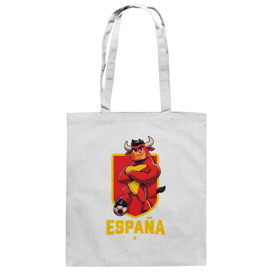 Spain takes the field. - Baumwolltasche