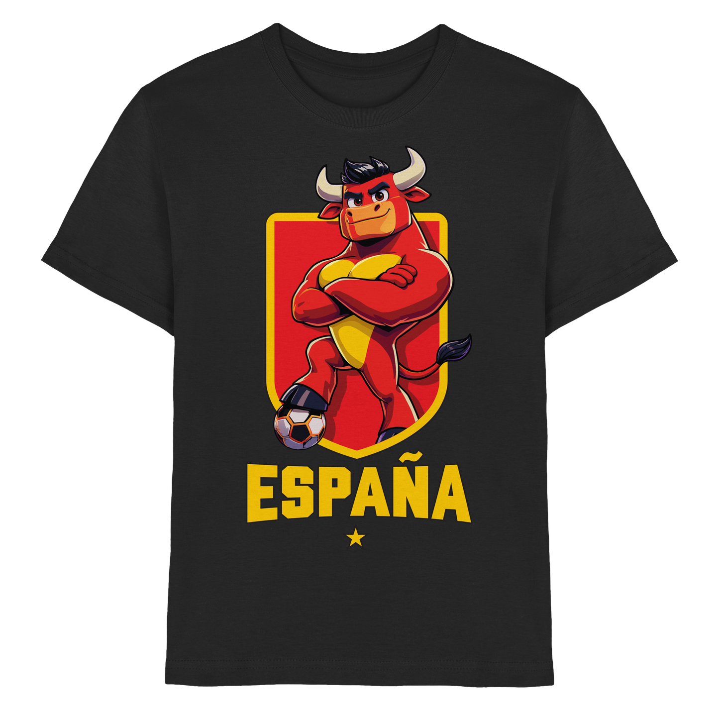 Spain takes the field. - Kids Premium Shirt