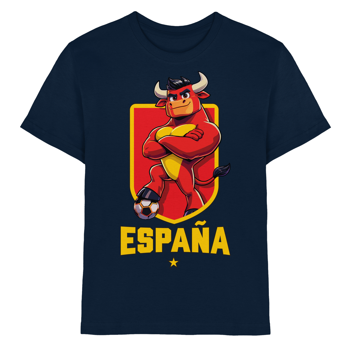 Spain takes the field. - Kids Premium Shirt