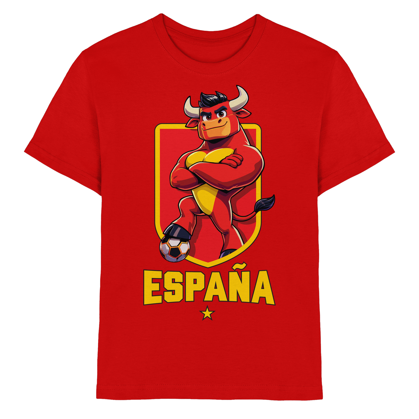 Spain takes the field. - Kids Premium Shirt