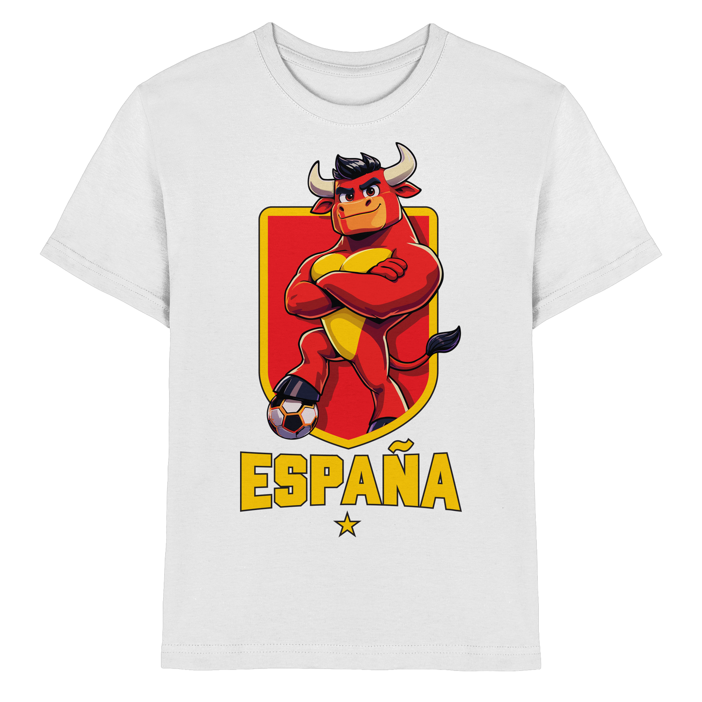 Spain takes the field. - Kids Premium Shirt