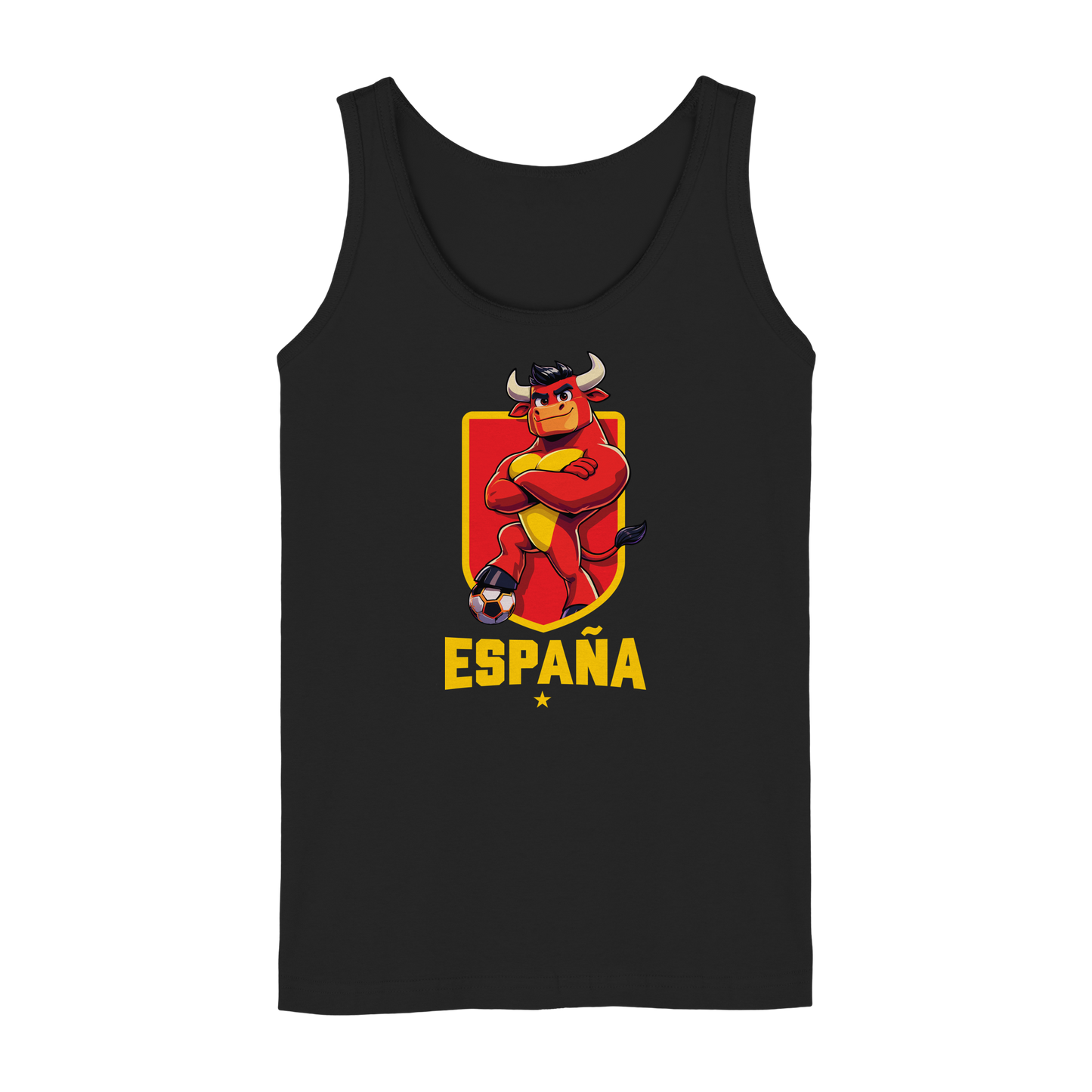 Spain takes the field. - Ladies Tank-Top