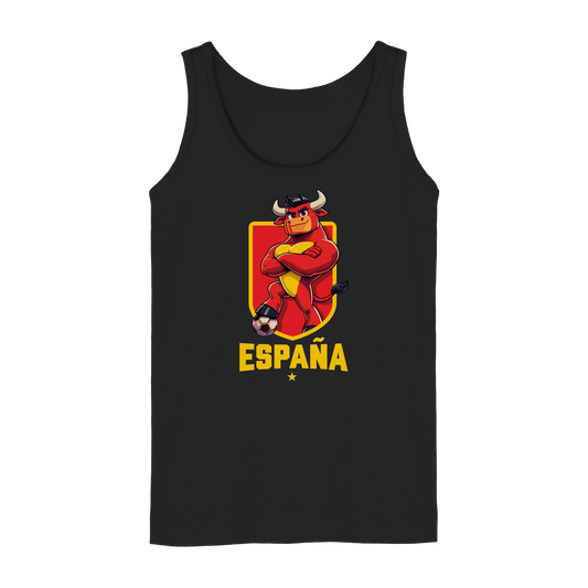 Spain takes the field. - Ladies Tank-Top