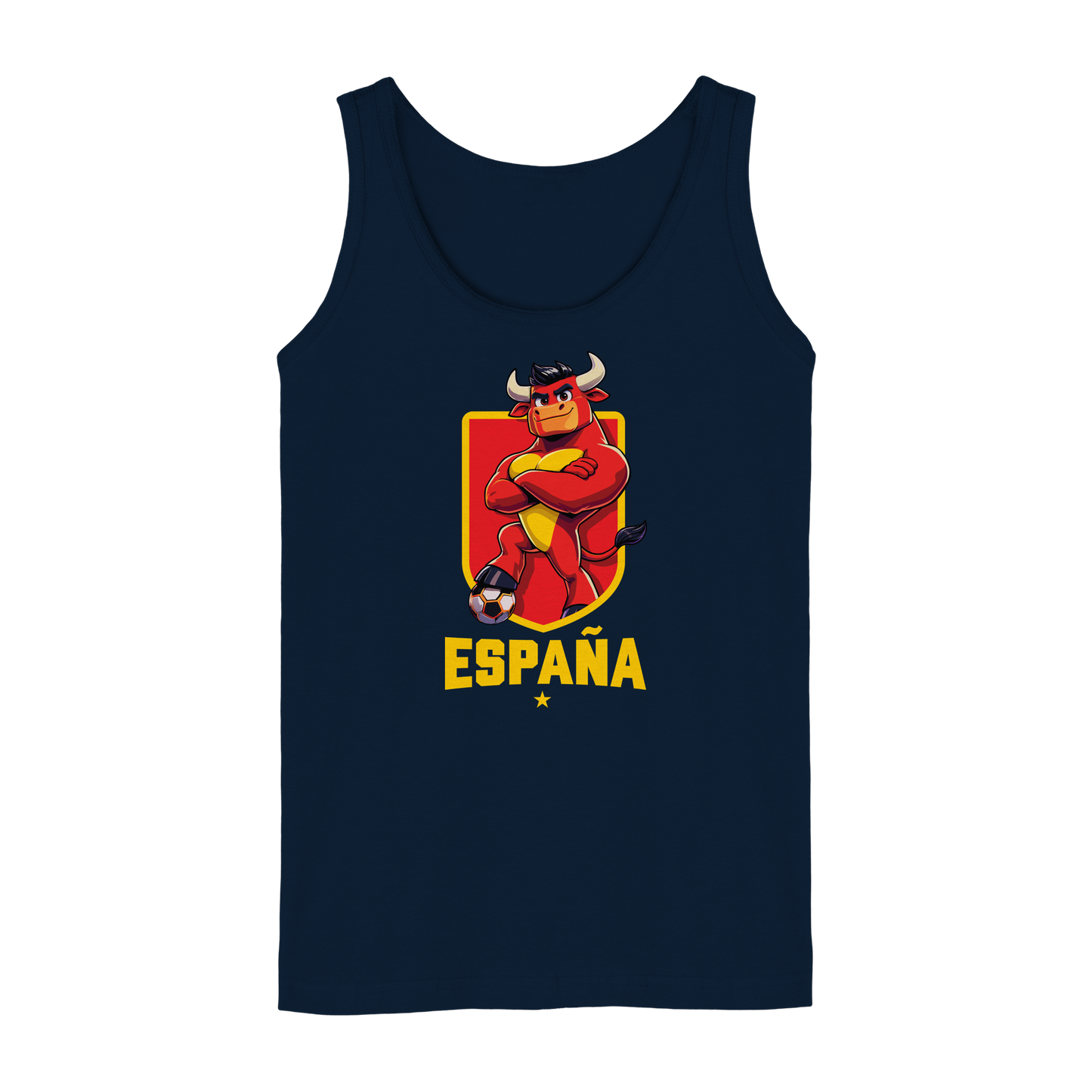 Spain takes the field. - Ladies Tank-Top