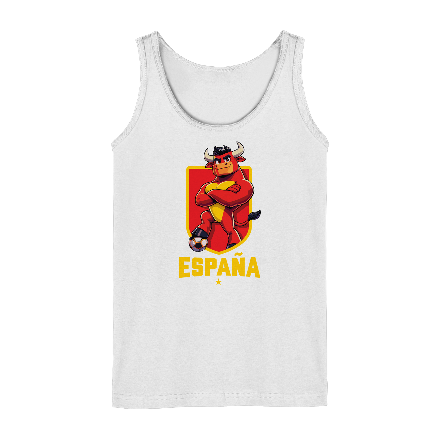 Spain takes the field. - Ladies Tank-Top