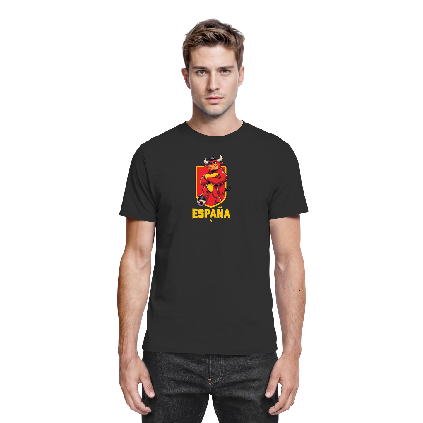 Spain takes the field. - Premium Shirt