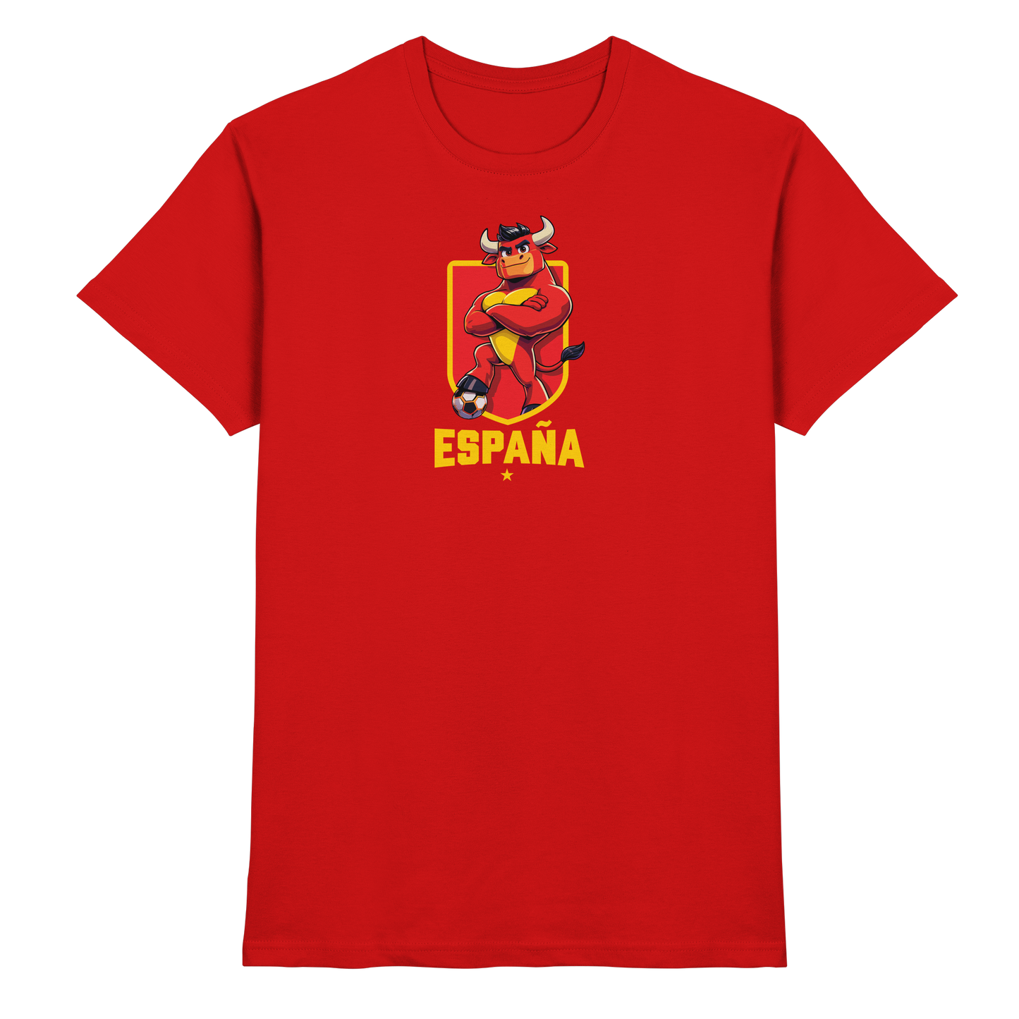 Spain takes the field. - Premium Shirt