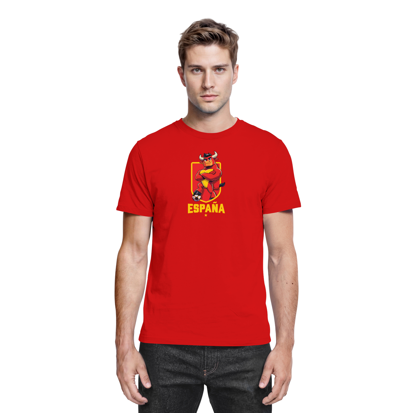 Spain takes the field. - Premium Shirt