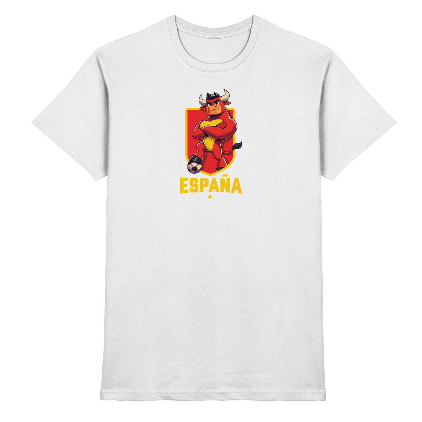 Spain takes the field. - Premium Shirt