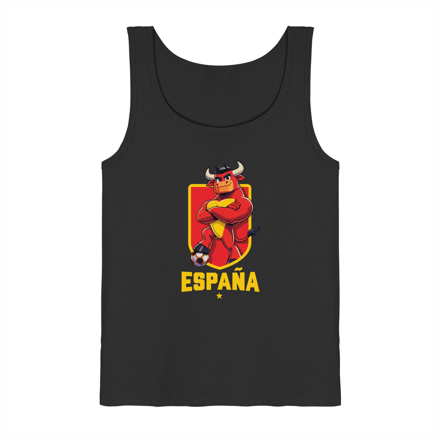 Spain takes the field. - Tank-Top