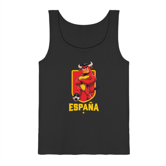 Spain takes the field. - Tank-Top