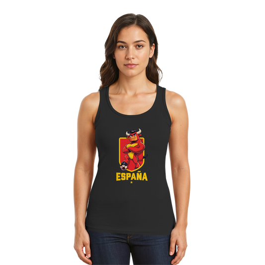Spain takes the field. - Tank-Top