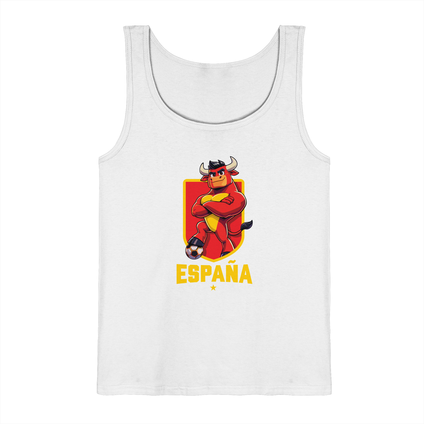 Spain takes the field. - Tank-Top
