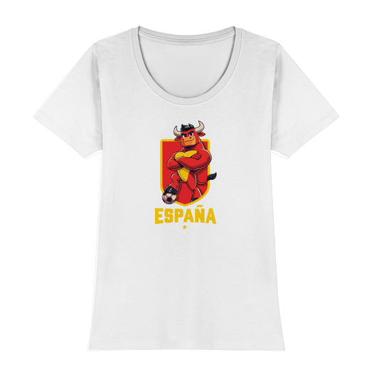 Spain takes the field. - Womens Premium Classic T-Shirt
